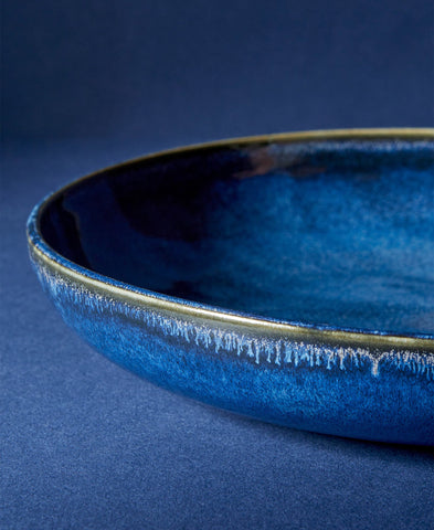 Assiette/bol à diner en grès | Youlha 24 cm 