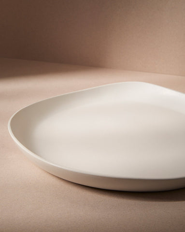 Plat de service en grès rond | Dadasi