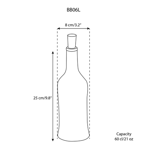 Bouteille d'huile d'olive | Brutto 60 cl