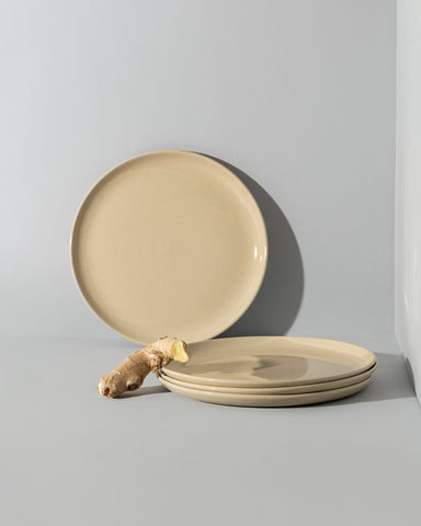 Assiette plate à diner en grès | Edan 28.5 cm 