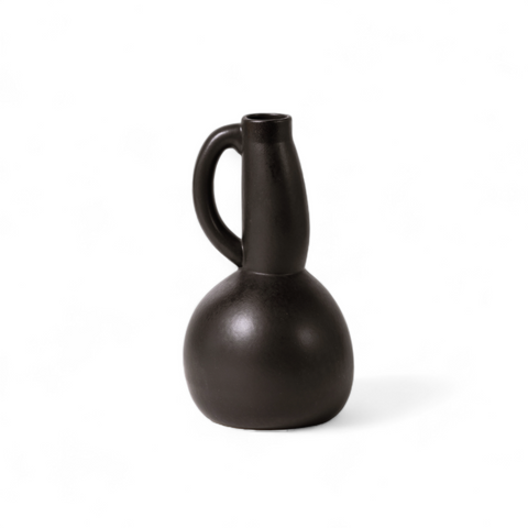 Stoneware Dadasi carafe, 47 oz, displayed against a white background.