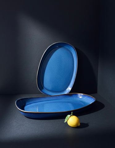 Mini Stoneware Serving Platters  | Dadasi